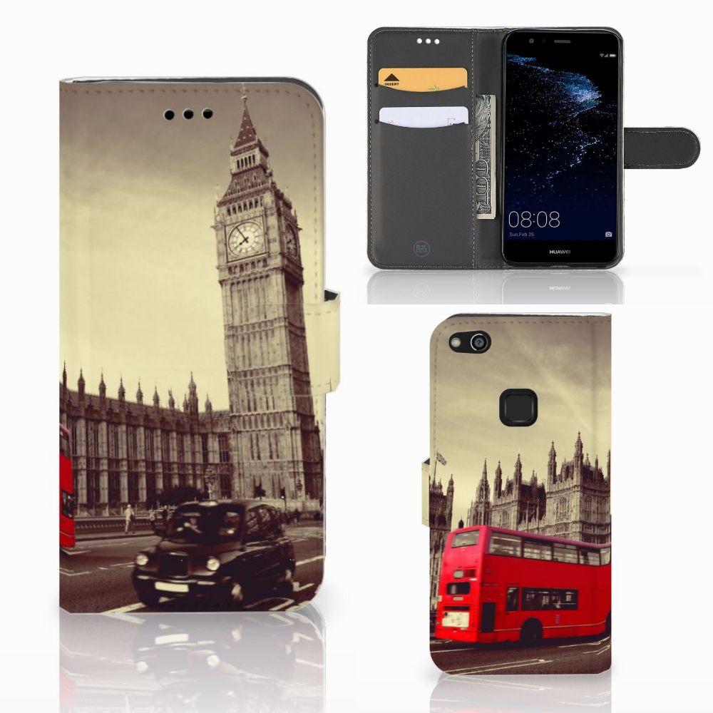 Huawei P10 Lite Flip Cover Londen
