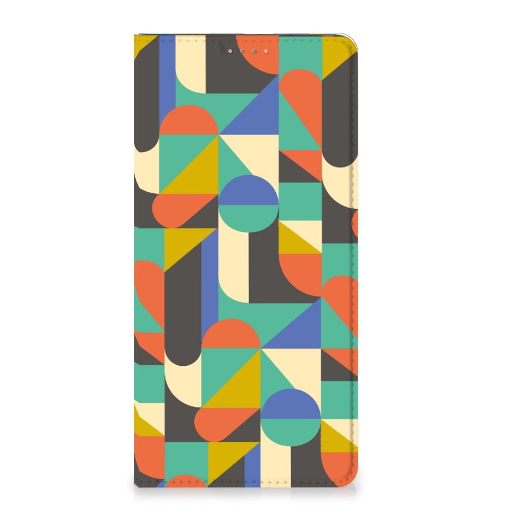 Samsung Galaxy A13 (4G) Hoesje met Magneet Funky Retro