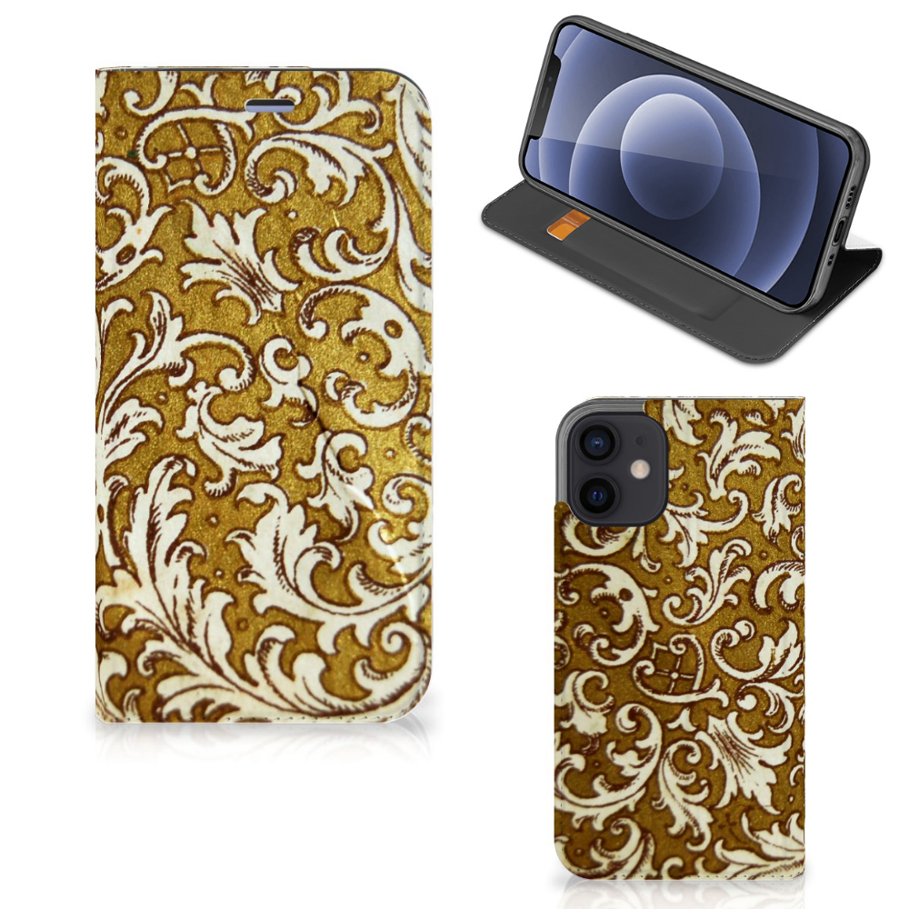Telefoon Hoesje iPhone 12 Mini Barok Goud - B2C Telecom