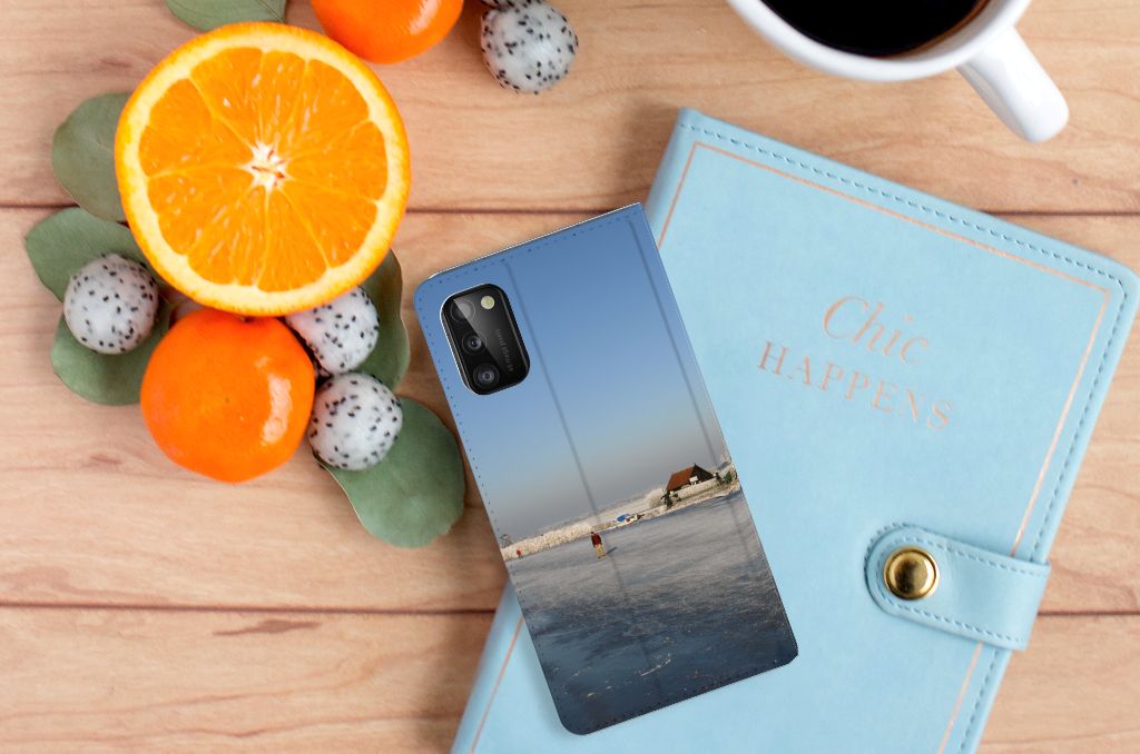 Samsung Galaxy A41 Book Cover Schaatsers