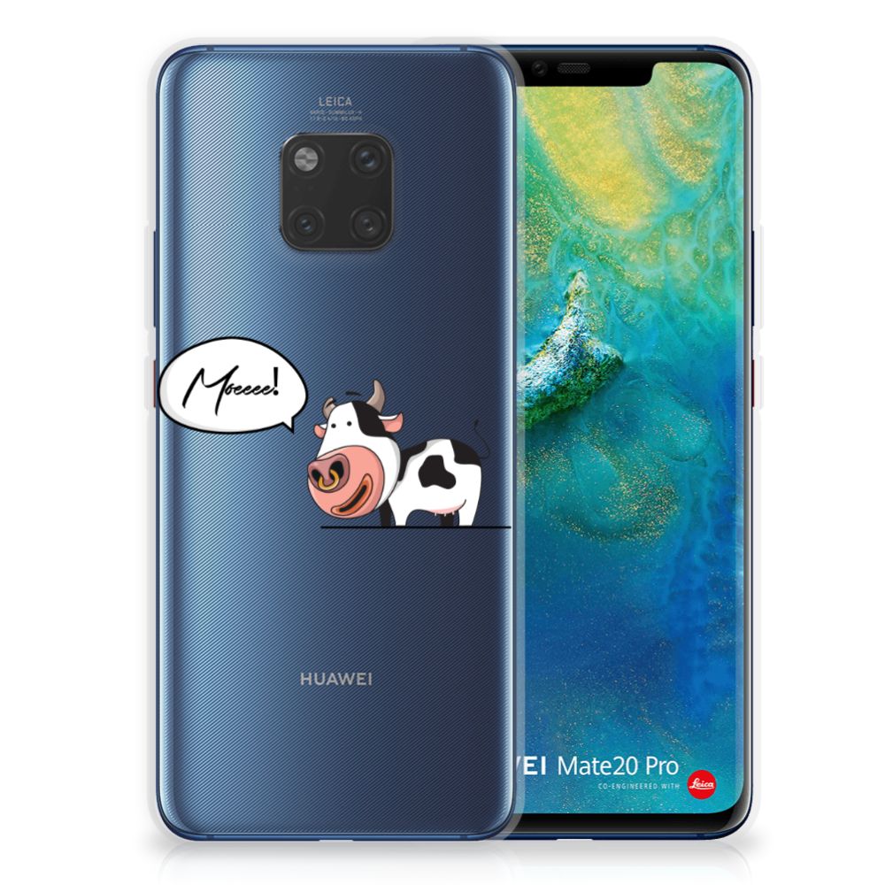 Huawei Mate 20 Pro Telefoonhoesje met Naam Cow