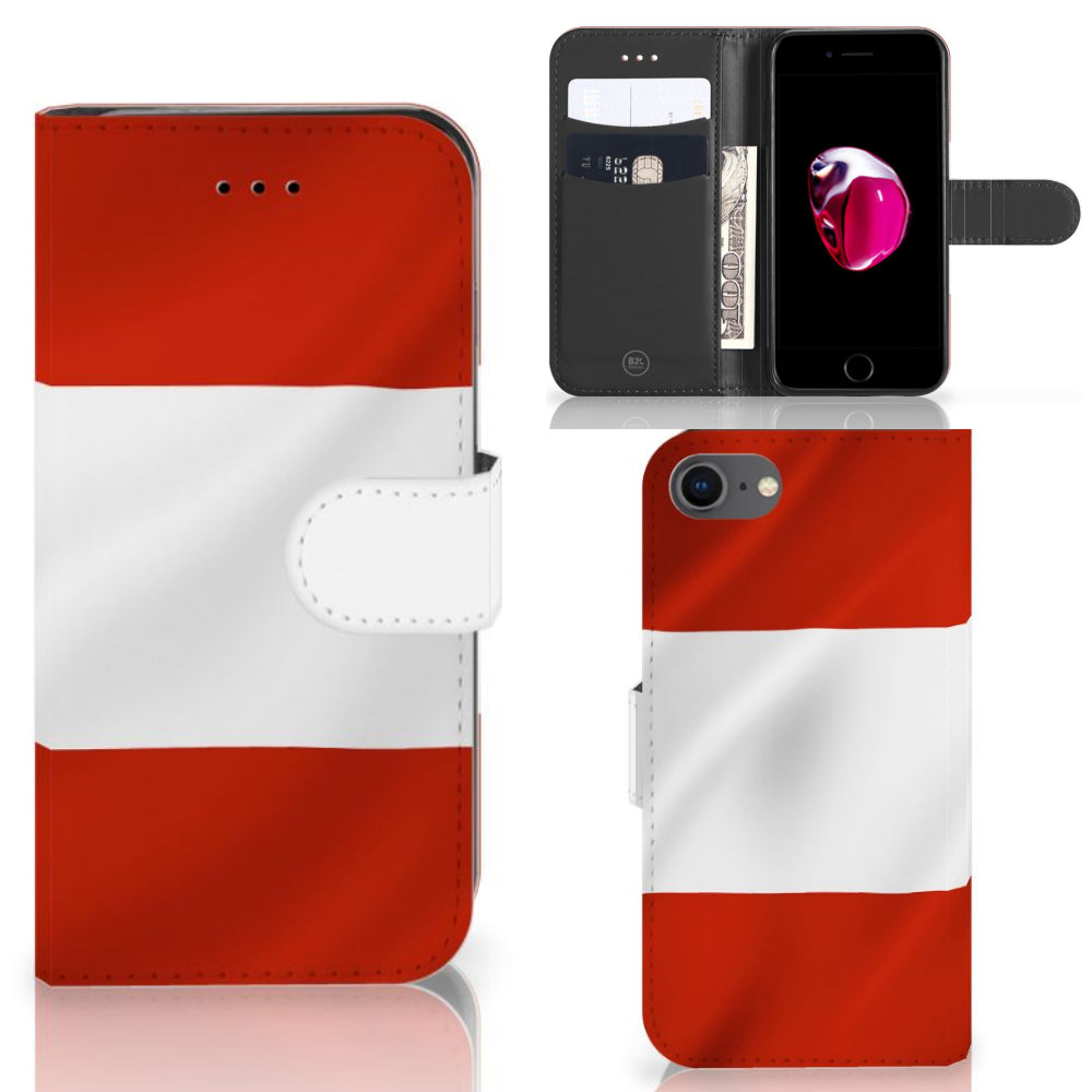 iPhone 7 | 8 | SE (2020) | SE (2022) Bookstyle Case Oostenrijk