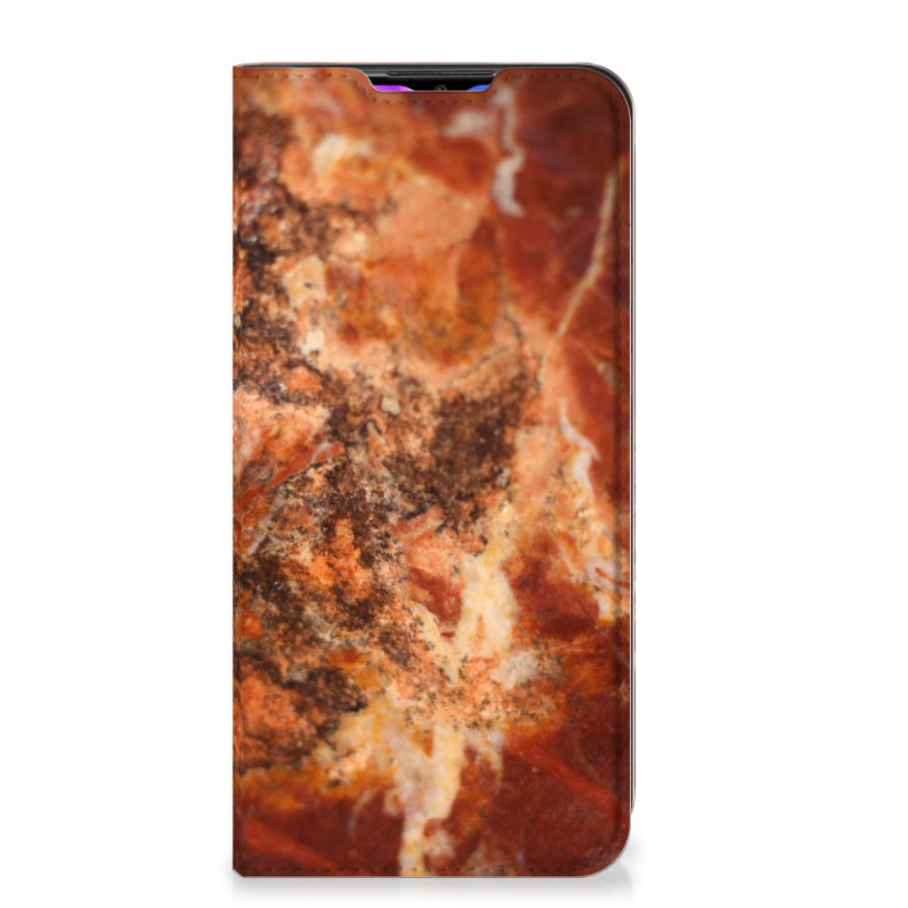 Xiaomi Redmi 9 Standcase Marmer Bruin - B2C Telecom