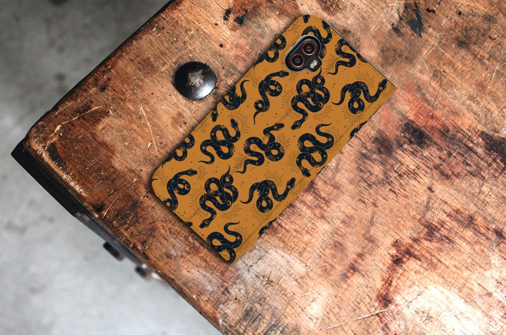 Hoesje maken voor Samsung Galaxy Xcover 6 Pro Snakes - B2C Telecom