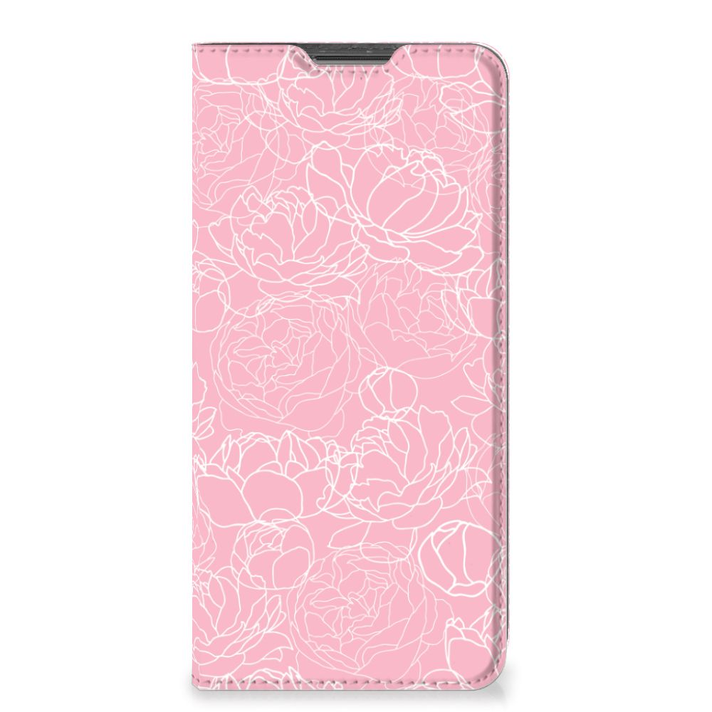 Xiaomi Redmi Note 11 Pro Smart Cover White Flowers - B2C Telecom