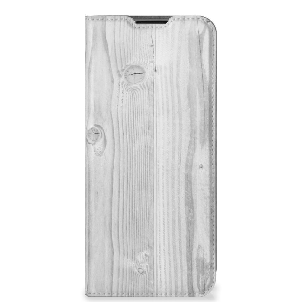 Nokia G50 Book Wallet Case White Wood - B2C Telecom