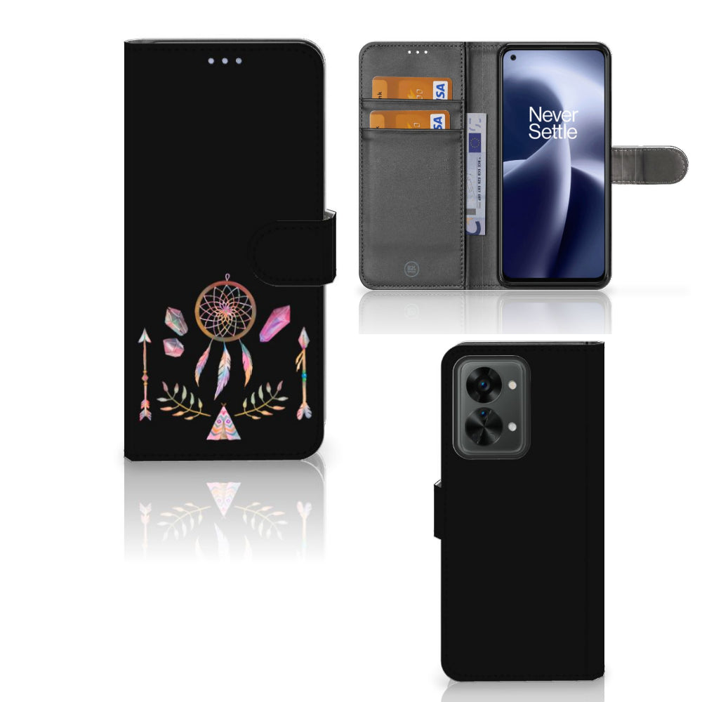 OnePlus Nord 2T Leuk Hoesje Boho Dreamcatcher