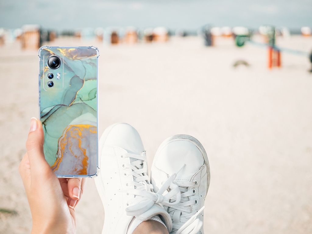 Back Cover voor Xiaomi 12 Lite Watercolor Mix B2C Telecom