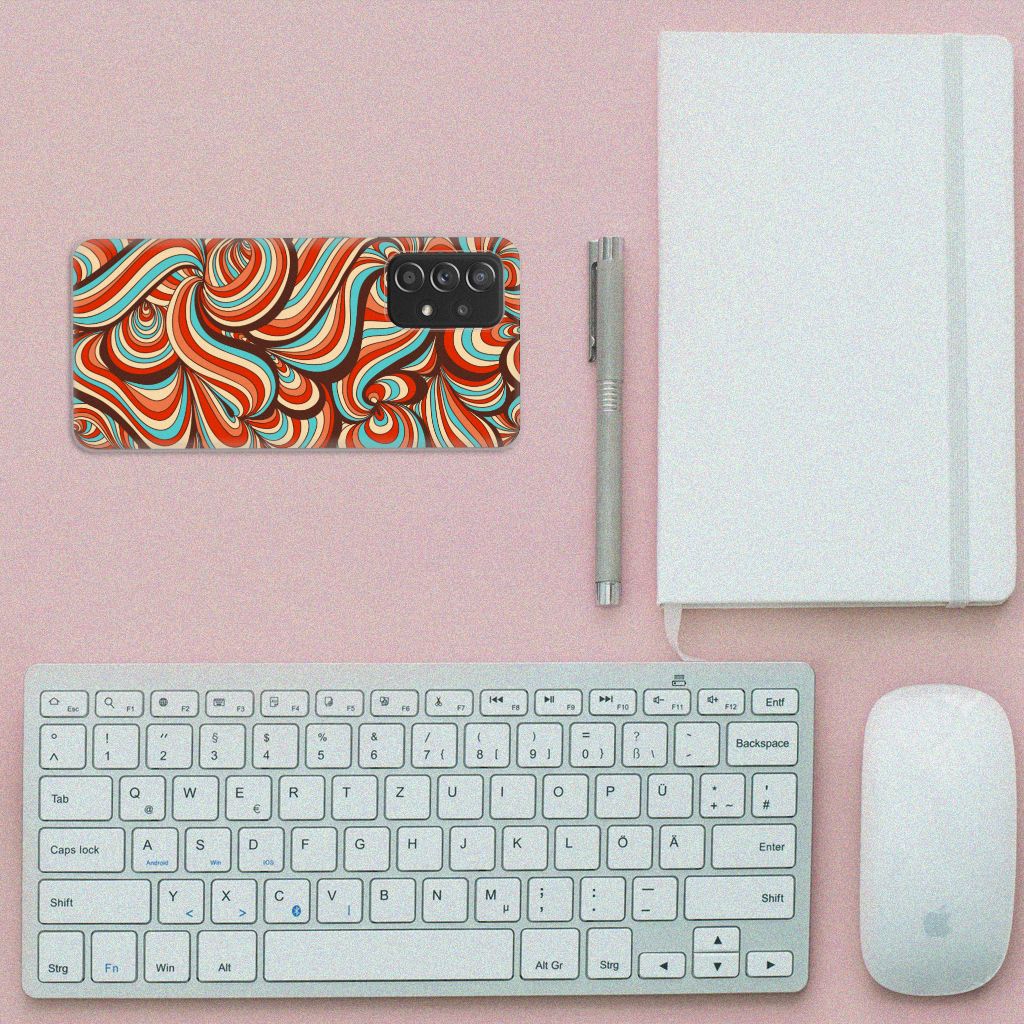 Samsung Galaxy A52 (5G/4G) Hoesje maken Retro B2C Telecom