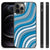 iPhone 12 Pro Max Bumper Case Waves Blue B2C Telecom