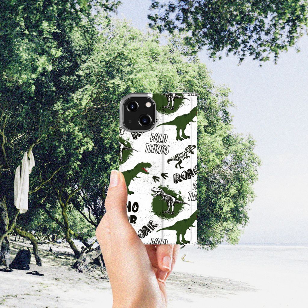 Hoesje maken voor iPhone 14 Dinosaurus