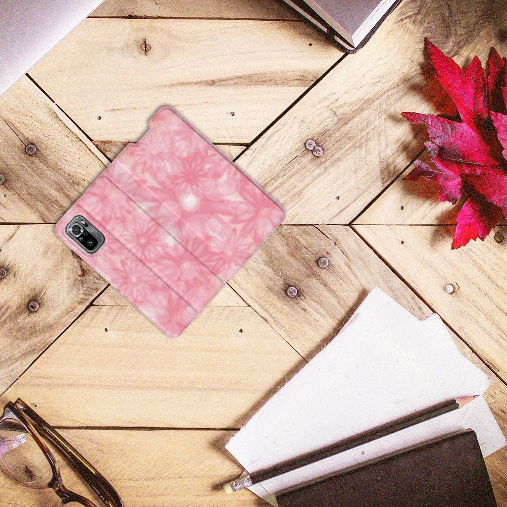 Xiaomi Redmi Note 10/10T 5G | Poco M3 Pro Smart Cover Spring Flowers - B2C Telecom