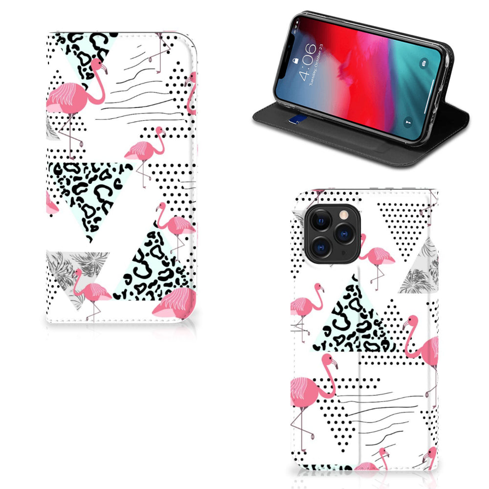 Apple iPhone 11 Pro Hoesje maken Flamingo Triangle