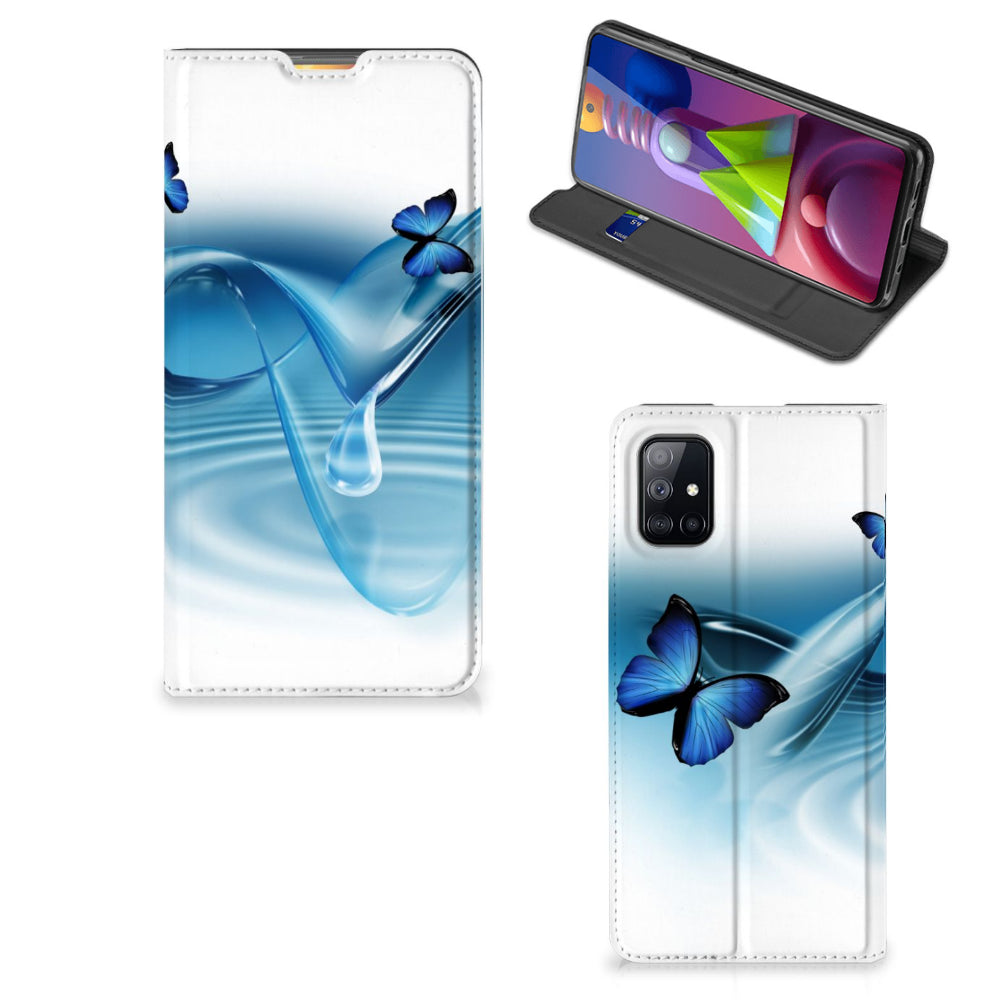 Samsung Galaxy M51 Hoesje maken Vlinders