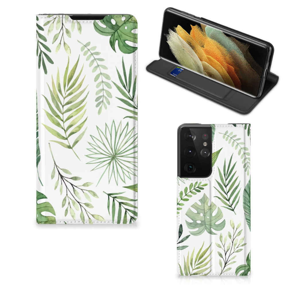 Samsung Galaxy S21 Ultra Smart Cover Leaves - B2C Telecom
