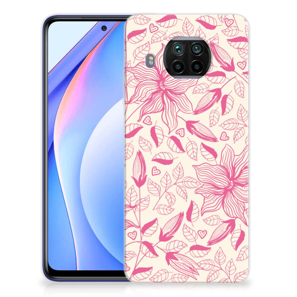 Xiaomi Mi 10T Lite TPU Case Pink Flowers B2C Telecom
