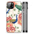Dierenprint Telefoonhoesje voor Apple iPhone 13 | iPhone 14 Pink Peacock