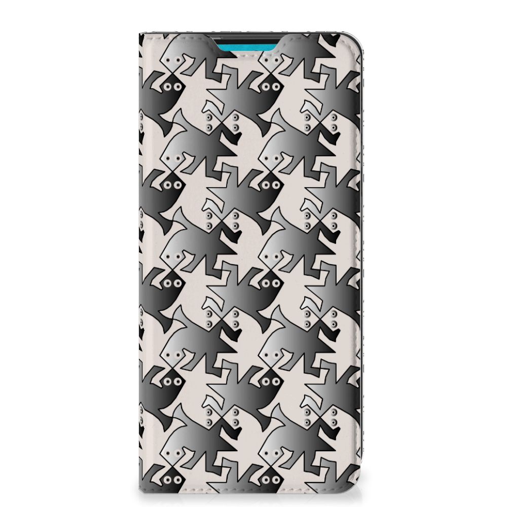 Samsung Galaxy A73 Hoesje maken Salamander Grey - B2C Telecom