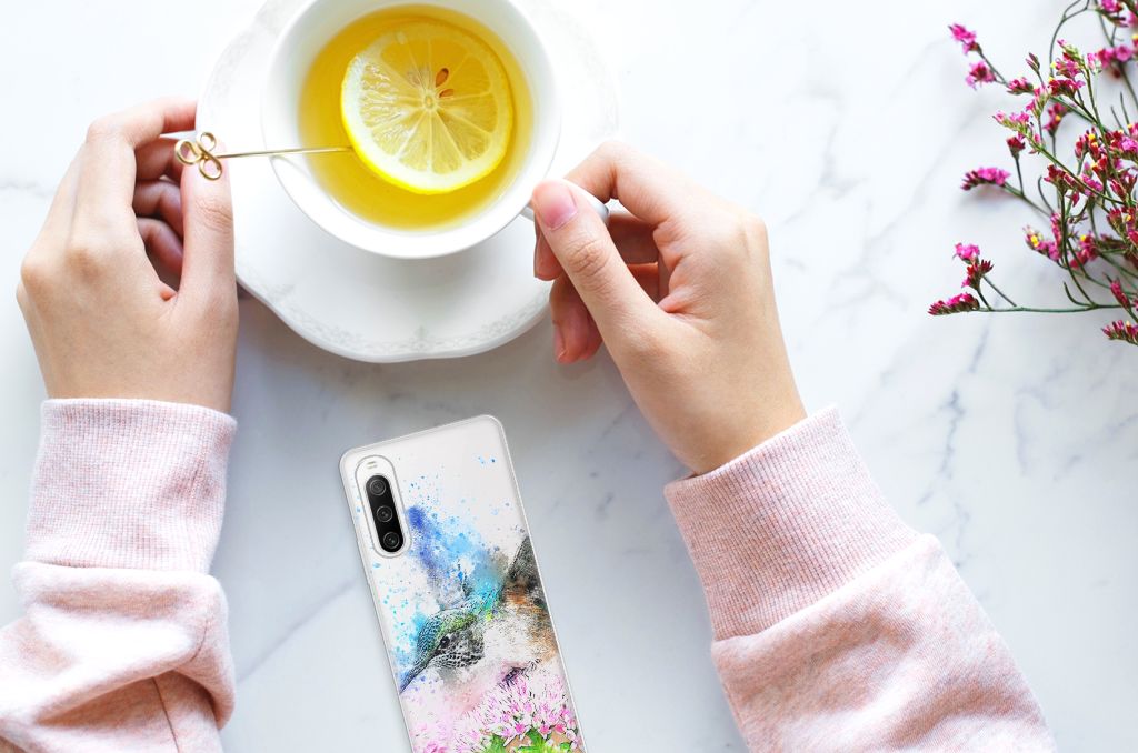Hoesje maken Sony Xperia 10 IV Vogel B2C Telecom