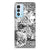 Silicone Back Case Motorola Edge 20 Pro Skulls Angel B2C Telecom