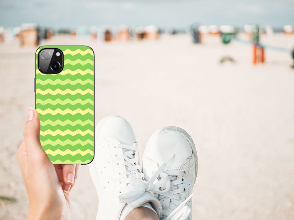 Apple iPhone 13 Back Case Waves Green B2C Telecom