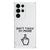 Samsung Galaxy S23 Ultra Silicone-hoesje Finger Don't Touch My Phone B2C Telecom