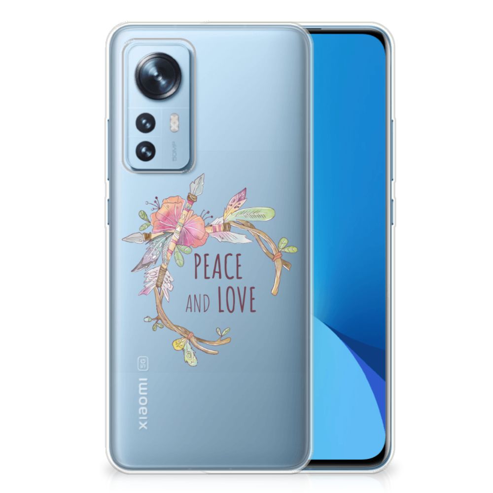 Xiaomi 12 | 12X Telefoonhoesje met Naam Boho Text B2C Telecom