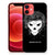Silicone Back Case iPhone 12 Mini Skull Hair