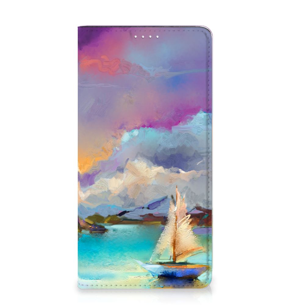 Bookcase Samsung Galaxy A54 Boat