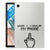 Samsung Galaxy Tab A8 2021/2022 Print Case Finger Don't Touch My Phone - B2C Telecom