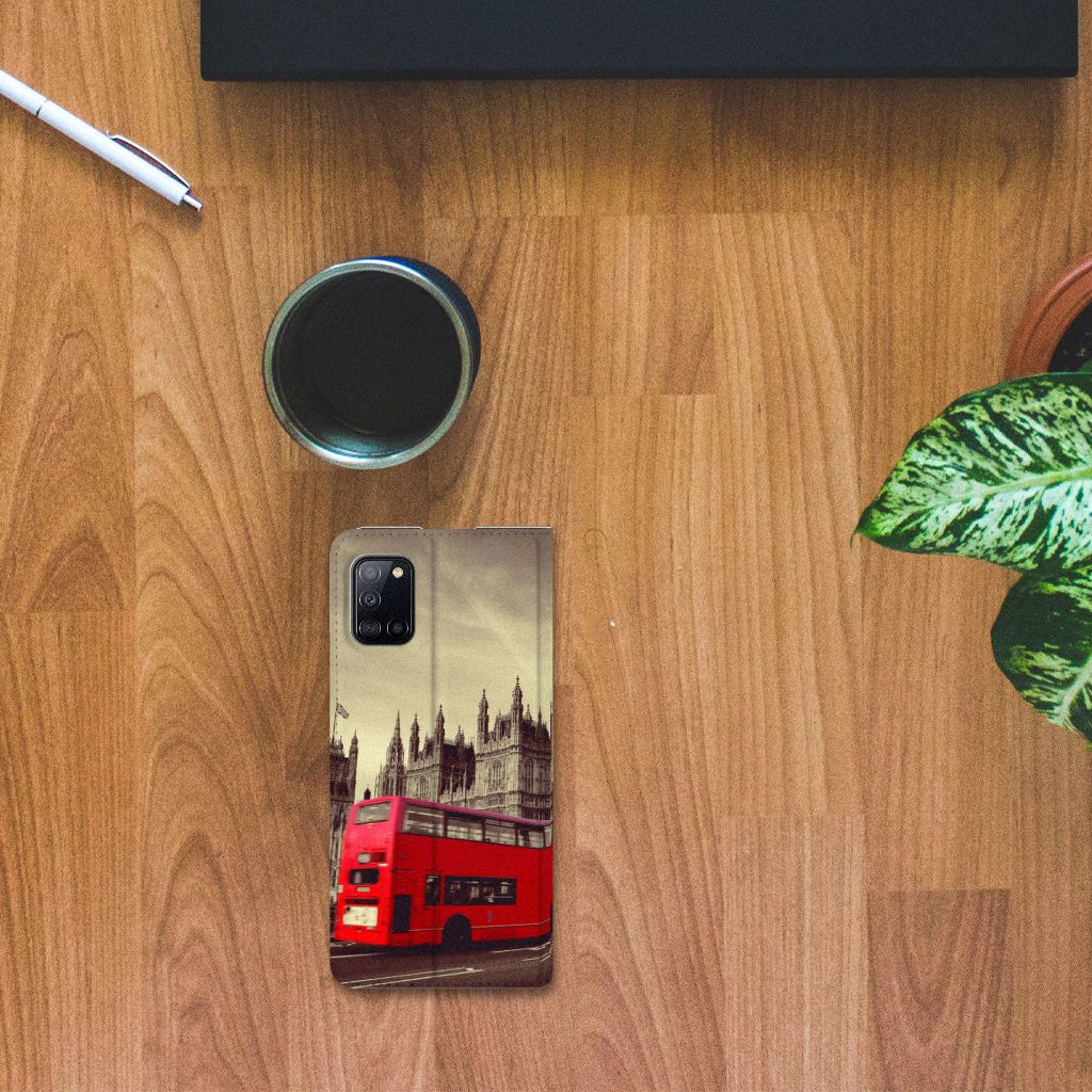 Samsung Galaxy A31 Book Cover Londen - B2C Telecom