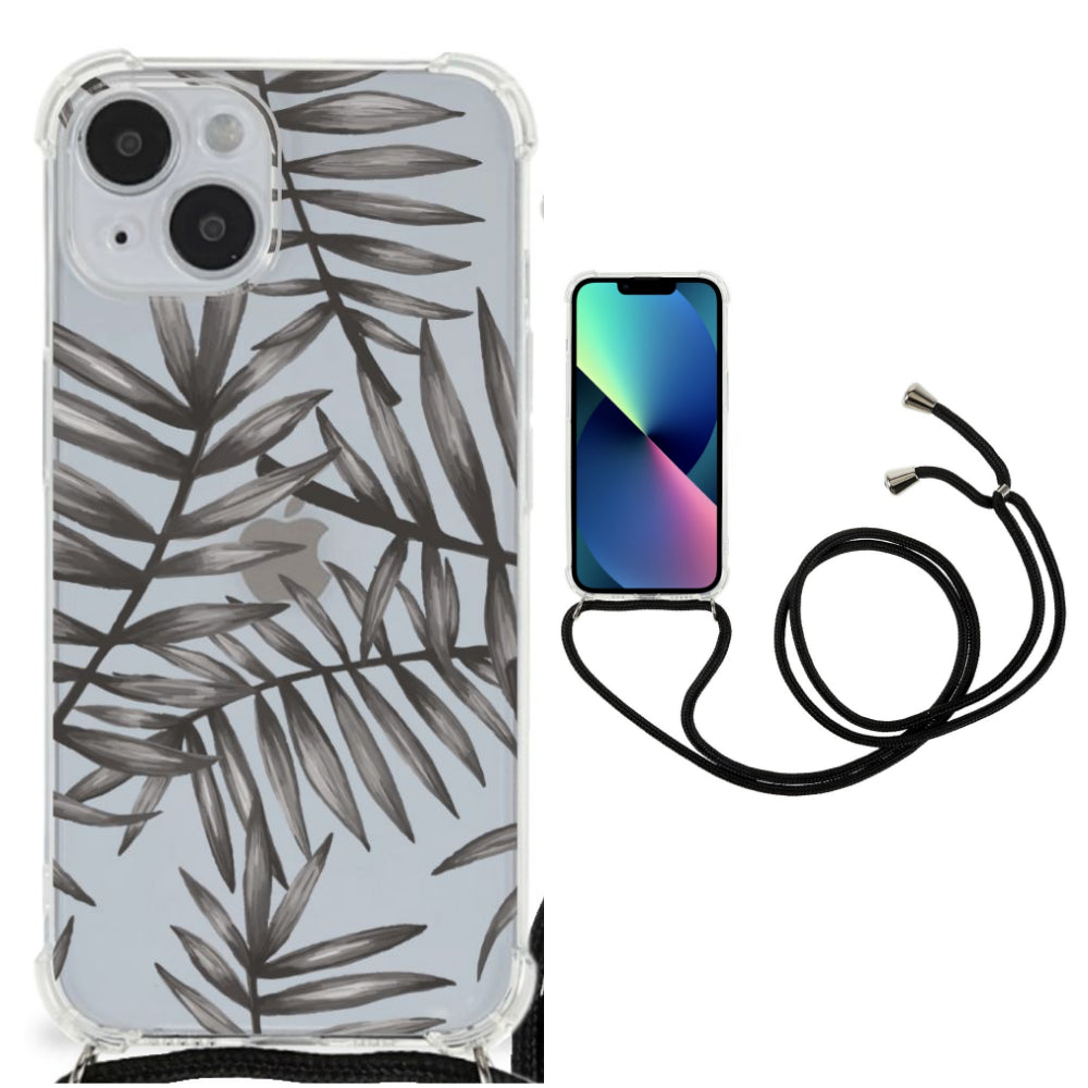 iPhone 14 Case Leaves Grey