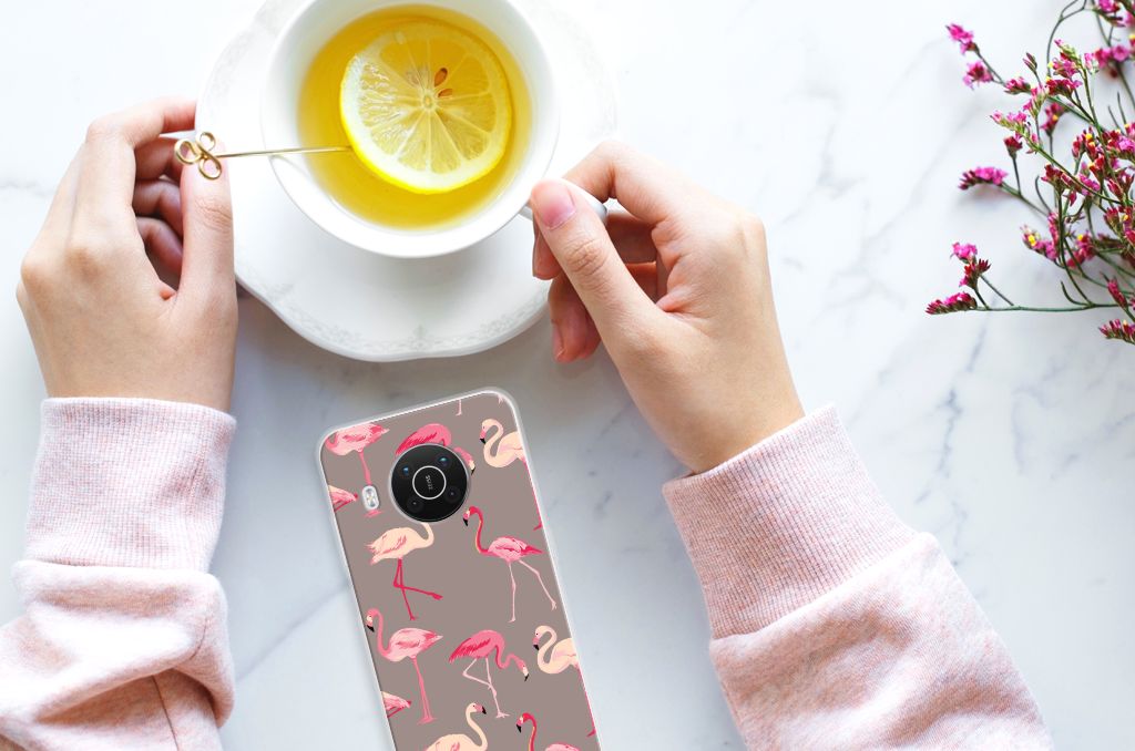 Nokia X10 | X20 TPU Hoesje Flamingo B2C Telecom