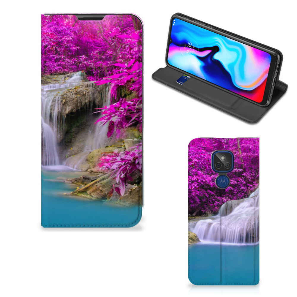 Motorola Moto G9 Play Book Cover Waterval - B2C Telecom