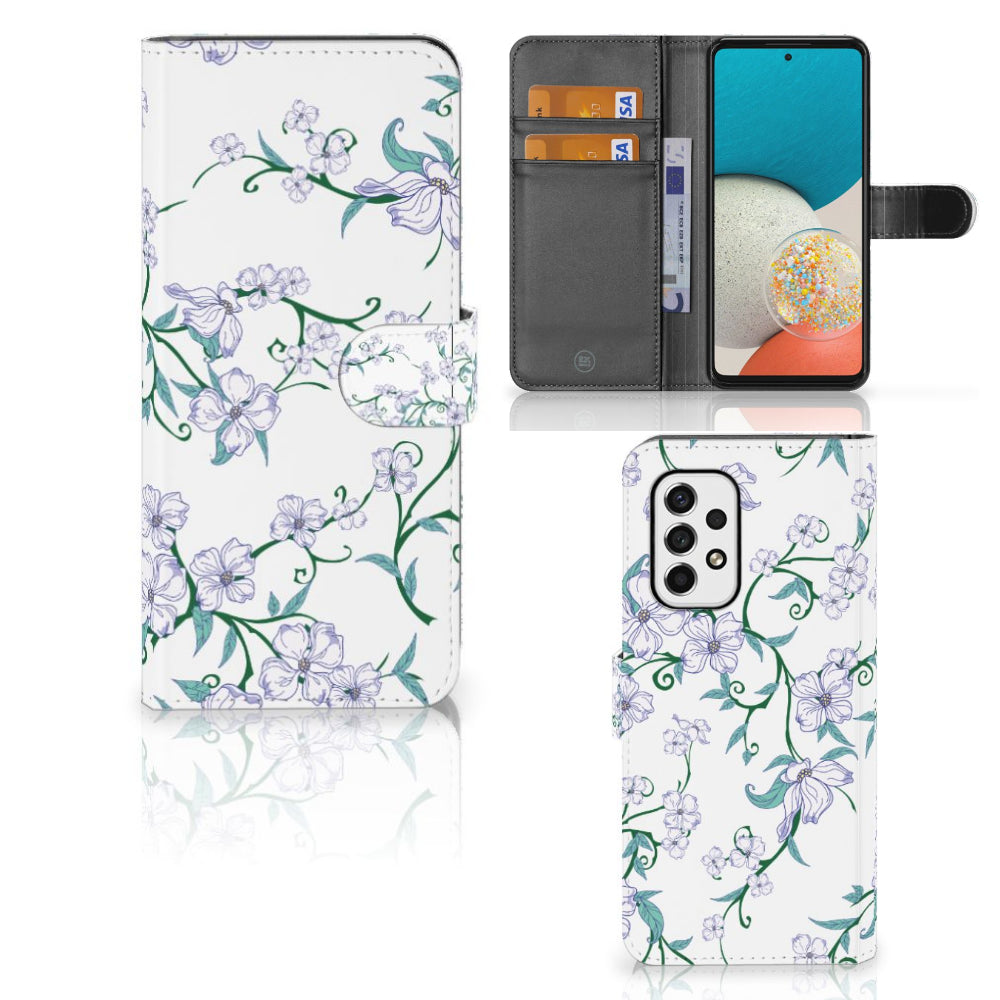 Samsung Galaxy A53 Uniek Hoesje Blossom White