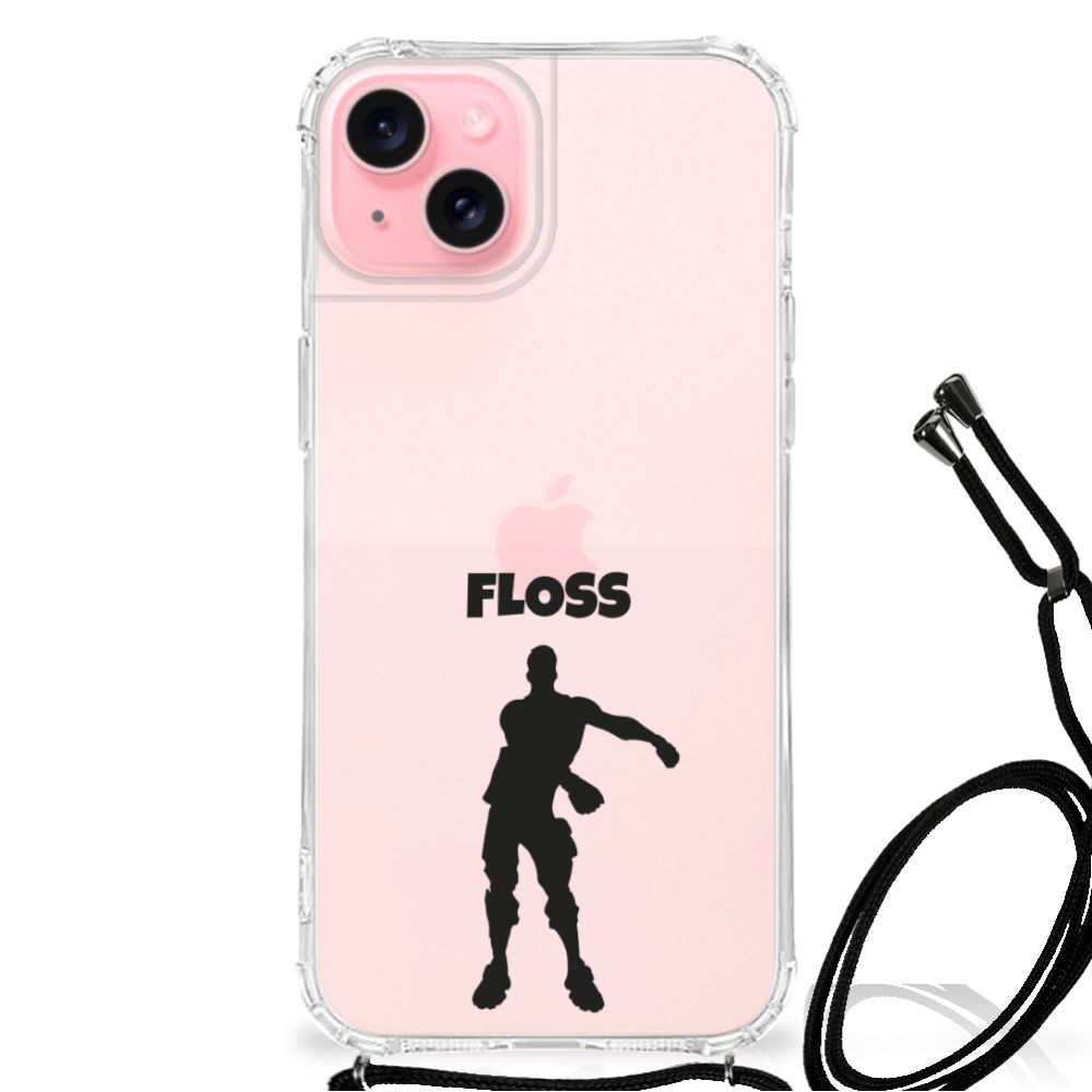 iPhone 15 Plus Stevig Bumper Hoesje Floss