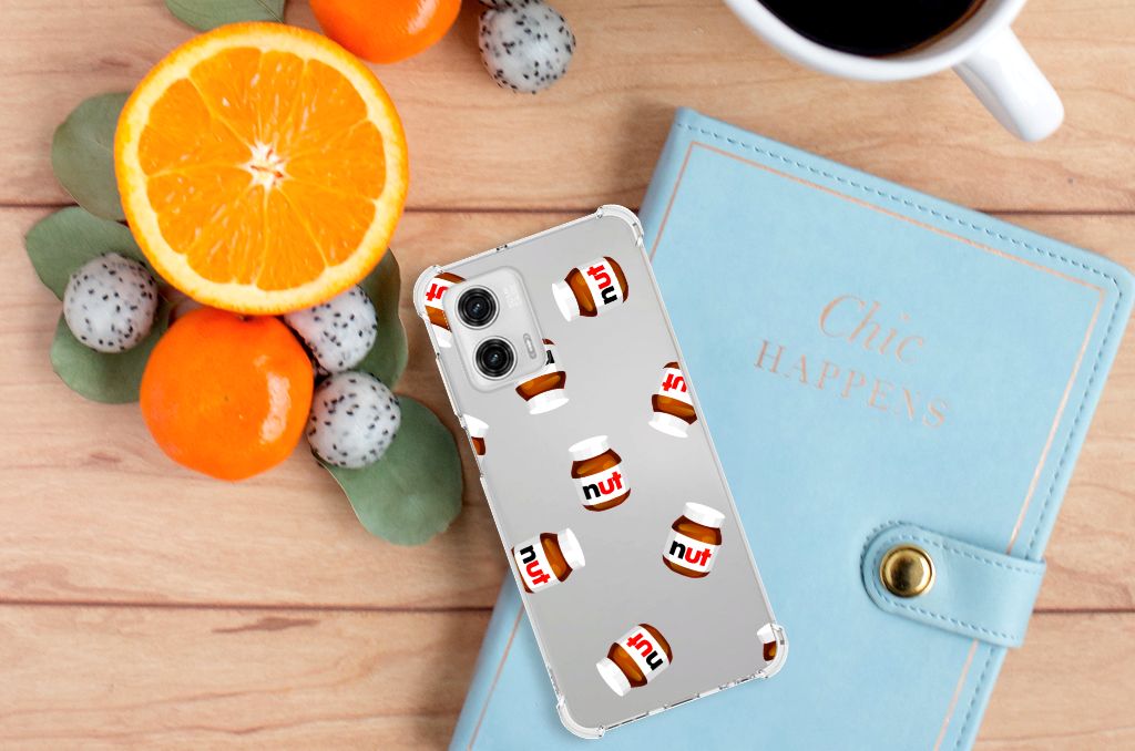 Motorola Moto G73 Beschermhoes Nut Jar B2C Telecom