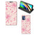 Motorola Moto G9 Plus Smart Cover Pink Flowers