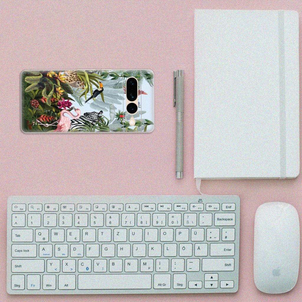 TPU Hoesje voor Google Pixel 7 Pro Jungle B2C Telecom
