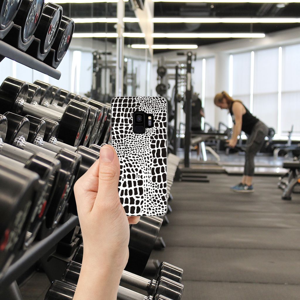 Samsung Galaxy S9 TPU Hoesje Slangenprint