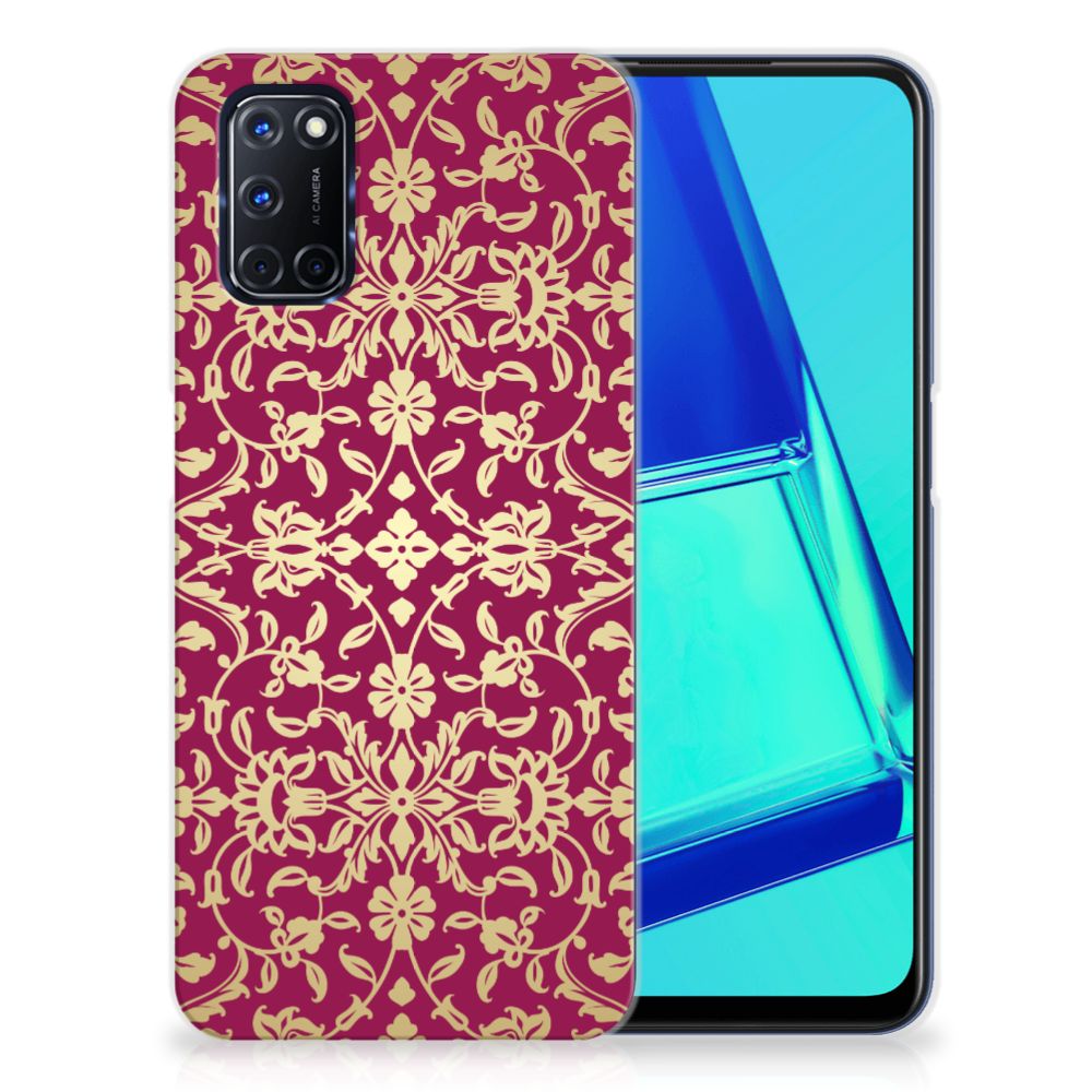 Siliconen Hoesje OPPO A52 | A72 Barok Pink