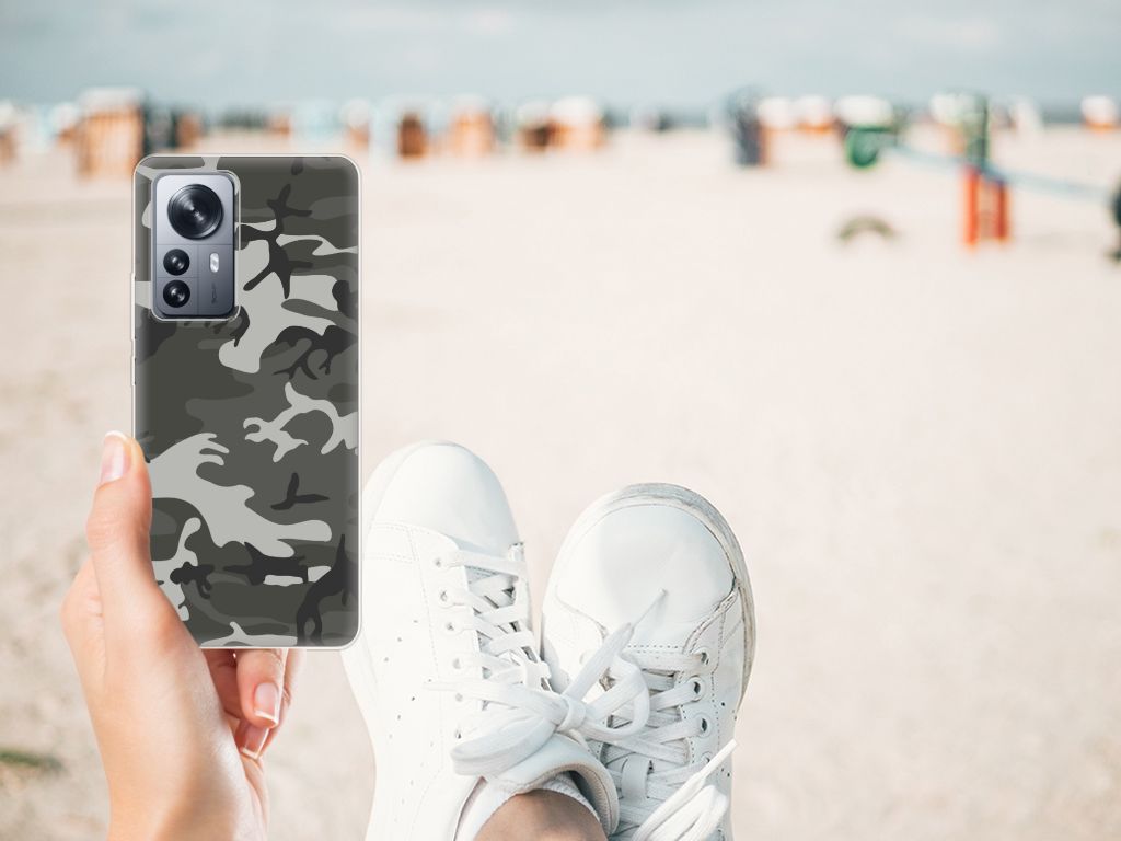 Xiaomi 12 Pro TPU bumper Army Light
