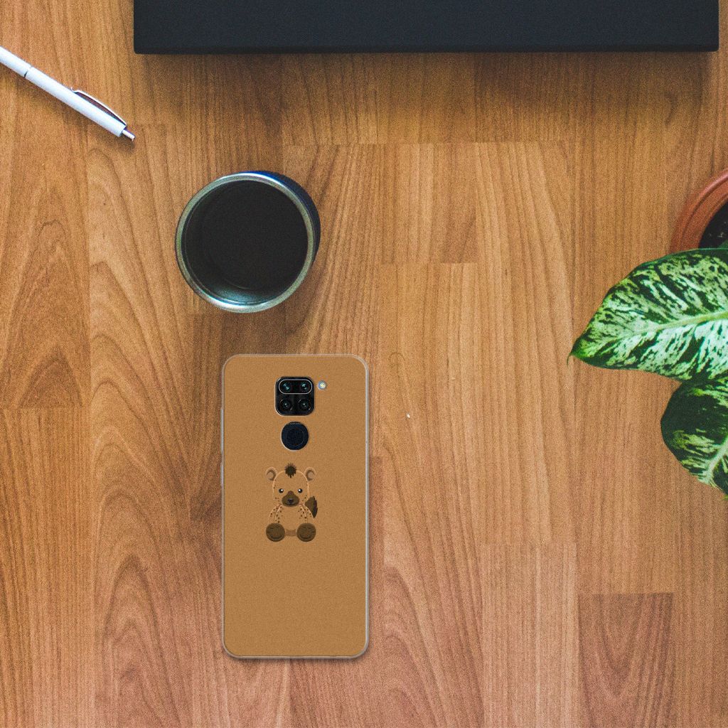 Xiaomi Redmi Note9 Telefoonhoesje met Naam Baby Hyena B2C Telecom