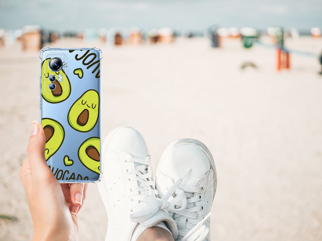 Xiaomi 12 Lite Stevig Bumper Hoesje Avocado Singing B2C Telecom