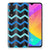 Xiaomi Mi 9 Lite TPU bumper Zigzag Blauw B2C Telecom