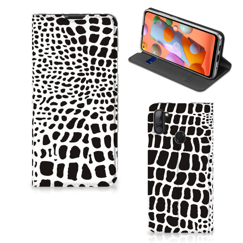 Samsung Galaxy M11 | A11 Hoesje maken Slangenprint - B2C Telecom