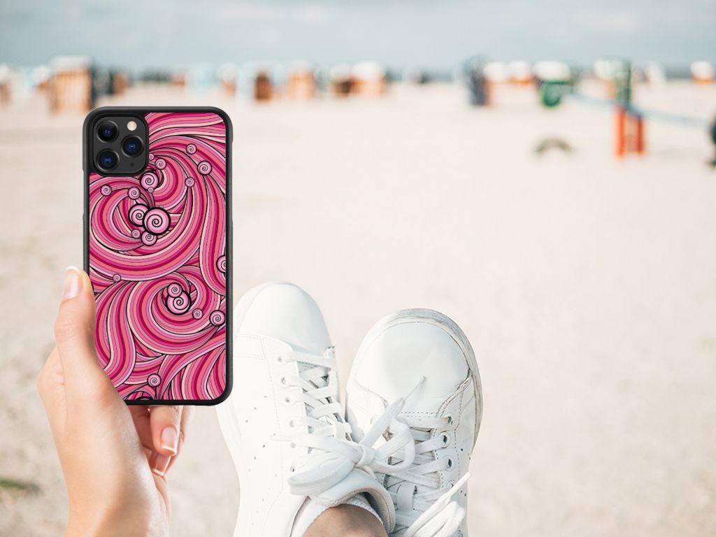 Apple iPhone 11 Pro Max Case Swirl Pink B2C Telecom