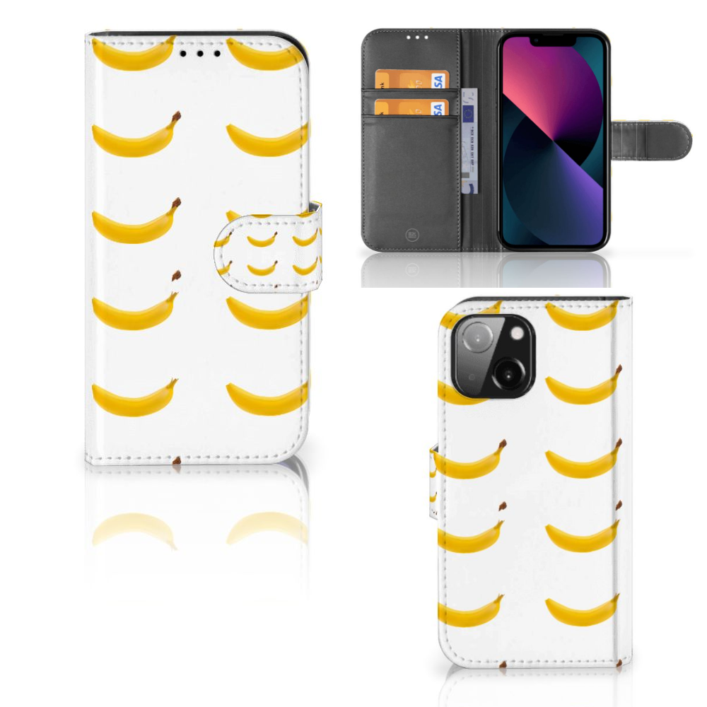iPhone 13 Mini Book Cover Banana