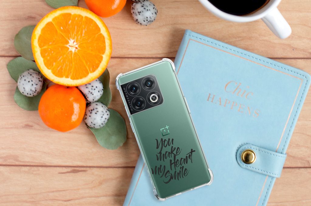 OnePlus 10 Pro Telefoonhoesje met tekst Heart Smile B2C Telecom