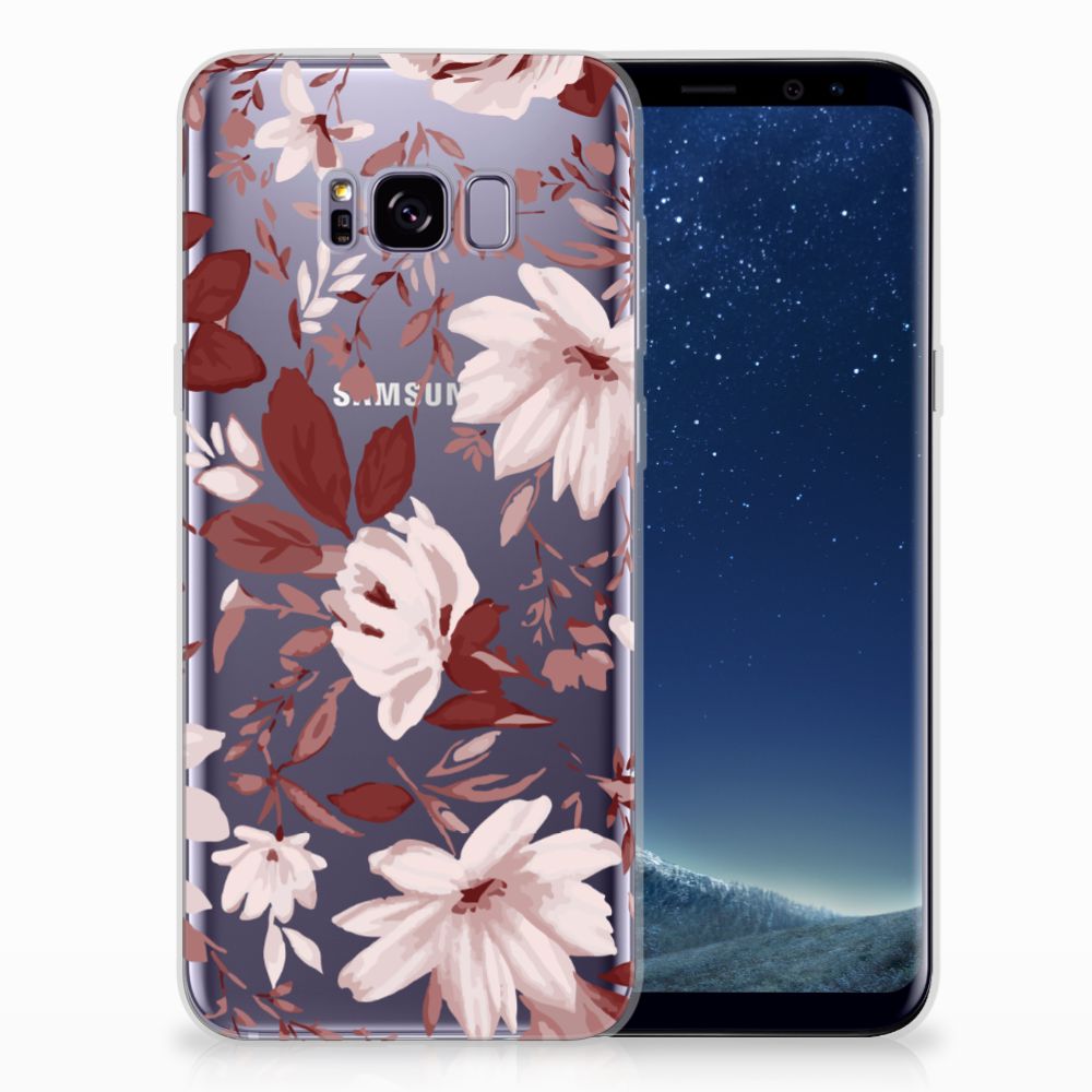 Hoesje maken Samsung Galaxy S8 Plus Watercolor Flowers